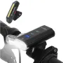 Astrolux® BL03 XPG LED 1200LM Bike Headlight + Bike Taillight 6000mAh High Capacity Power Bank Dual Distance Beam Bike Light USB Rechargeable Flashlight for Electric Bike Electric Scooter Bike Light Set