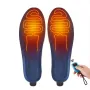 Heating Insoles 3 Modes Adjustable Temperature USB Rechargeable Insoles with Wireless Remote for Outdoor Skiing