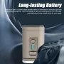 Pompa Udara Nirkabel Kompresor Udara Listrik Portabel Pompa Inflasi & Deflasi dengan 5 Nozel Lampu LED untuk Kolam Inflasi Kasur Udara Kasur Angin Cincin Renang