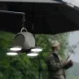 IPRee? Çok İşlevli Açık Kamp Işığı Retro El Tipi Taşınabilir LED Kablosuz Acil Aydınlatma Katlanabilir Çadır Işığı Kamp Işığı