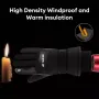 TENGOO USB Heated Gloves for Men Cycling Gloves Winter Waterproof Cold Padded Thickened Touch Screen Gloves Charging Heating Warm Gloves Outdoor Camping Skiing Motorcycle Gloves