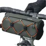 ROCKBROS Bicycle Front Tube Bag 2.2L Large Capacity Handlebar Waterproof Multifunctional Portable Shoulder Bag For Cycling