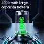 WEST BIKING 1000 Lumen High Brightness Bike Headlight 5000mAh Anti-glare Quick-release Bicycle Light IPX5 Waterproof USB Charging 6 Light Modes for MTB Road Cycling