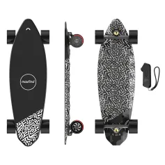 [USA DIRECT] Maxfind Max2pro X Electric Skateboard 36V 6.4AH Battery 650W*2 Dual Motors 3.5inch Tires 35KM Max Mileage 100KG Max Load