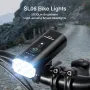 Astrolux® SL06 2000Lm Brightness & Vibration Smart Sensing Bike Headlights 6 LED 4800mAh Battery IPX6 Waterproof 6 Light Modes Type-C USB Rechargeable Aluminum Alloy Front Light for Electric Bike Scooter MTB Bicycle