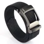 TUSHI 125cm Metal Buckle Tactical Belt Nylon Wistand Inserting Buckle Casual Military Fan for Men Women