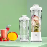 Portable Blender Electric Juicer 600ML Fruit Mixers 4000mAh USB Rechargeable Smoothie Mini Blender Multifunction Juice Maker