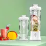 Frullatore portatile, spremiagrumi elettrico, 600 ml, frullatore per frutta, 4000 mAh, mini frullatore ricaricabile tramite USB, multifunzione, produttore di succhi.