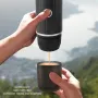 Taşınabilir Kahve Makinesi, 19 Bar Kablosuz Espresso Makinesi, NS Pod'ları ve Çekilmiş Kahve Seyahat / Kamp / Ofis / Ev için Uyumlu