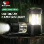 WEST BIKING Camping Lamp Portable Tent Lantern Light Charging Lamps Outdoor Camping Emergency Bulb Flashlight Hiking Equipment