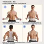 Adjustable Back Support Belt Back Posture Corrector Shoulder Lumbar Spine Support Back Protector