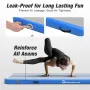 WARMOUNTS 13 ft Air Track Tumbling Mat Inflatable Air Gymnastics Training Mats 4'' Thick Tumble Track with Electric Pump for Home Gym Cheerleading Water Outdoor