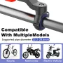 XANES Rotatable Bicycle Phone Holder 4.7\-7.2\ inch Phone Shockproof Non-slip Motorcycle Holder Handlebar Mount Safety Lock Phone Holder