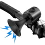 120dB Loud Bike Horn Bell Long Battery Waterproof Handlebar Visibility Easy Installation Alarm Warning Bicycle Bell