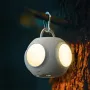 IPRee? Çok İşlevli Açık Kamp Işığı Retro El Tipi Taşınabilir LED Kablosuz Acil Aydınlatma Katlanabilir Çadır Işığı Kamp Işığı