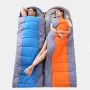 1800g Camping Sleeping Bag For -15~15℃ Temperature, Ultralight Waterproof 4 Season Warm Envelope Backpacking Sleeping Bags for Outdoor Traveling Hiking