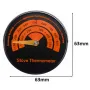 IPRee Wood Stove Thermometer Magnetic Gas Top Temperature Meter with Large Dial Avoiding Overheat Fireplace Accessories for Stove