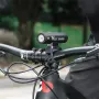 WEST BIKING 500LM 85° Floodlight Bicycle Front Light 5000mAh USB Rechargeable 200m Long-range Cycling Headlight Aluminium Alloy Bike Lamp