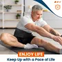 Sport Belt Comfort Anti-Skid Ergonomic Design Waist Spine Protection for Herniated Discs Sciatica Sports Injury Recovery with Lumbar Pad