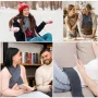 TENGOO Heated Neck Scarf Smart Winter Warmer USB Heating Three Gears with Temperature Adjustable