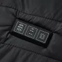 TENGOO HV-11S Unisex 11 Heating Area Vest 3-Gears Heated Jackets USB Electric Thermal Clothing Winter Warm Vest Outdoor Heat Coat Clothing for Winter Skiing Camping