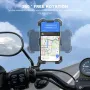 Joyroom Bike Phone Holder One-Push Install Universal 360° Wide View Shakeproof Bicycle Phone Holder for 4.7-7 inch Mobile Phone