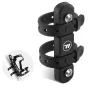 WEST BIKING Bicycle Water Bottle Holder Silicone Non-slip Straps Set MTB Road Bike Bottle Stand with Fixed Clip Accessories