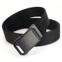 ZANLURE 125cm Metal Buckle Tactical Belt Nylon Wistand Inserting Buckle Military Fan for Men Women