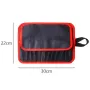 Tas Umpan Pancing Tahan Air ZANLURE 12 Slot Pelindung Umpan Laut Logam