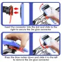 XANES Rotatable Bicycle Phone Holder 4.7\-7.2\ inch Phone Shockproof Non-slip Motorcycle Holder Handlebar Mount Safety Lock Phone Holder