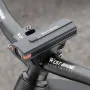 WEST BIKING 1500mAh Battery Bike Headlight 400 Brightness Type-C Waterproof 4 Light Modes Bicycle Front Light for Night Cycling
