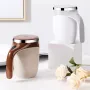 Magnetic Automatic Self Stirring Cup Stainless Steel Temperature Difference Coffee Mixing Cup Smart Blender Thermal Cup