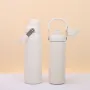 1000ml Stainless Steel Sport Coffee Tumbler Vacuum Flask Water Bottles With Drinking Directly Mouth
