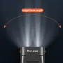 WEST BIKING 5 IN 1 500Lm Brightness Bike Headlight 3000mAh Battery Waterproof 4 Light Modes Power Bank Phone Holder with 130db Horn Warning Light for Night Cycling