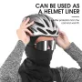 WEST BIKING Cycling Cap Winter Warm Running Scarf Large Size Balaclava Velvet Bike Full Face Cover Headwear Climbing Fishing Skating Hat