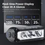WEST BIKING 1750Lm Super Brightness Bike Headlights 4000mAh Battery Waterproof 4 Light Modes Type-C Rechargeable Aluminum Alloy Mini Front Light for Electric Bike Scooter MTB Bicycle