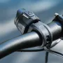 80dB Loud USB Rechargeable Electric Bike Bell 150mAh Battery Safety Warning Lightweight Bicycle Handbar Horn for MTB Road Cycling