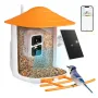 ZANLURE Smart Bird Feeder with Camera Solar Panel Wireless AI Bird Identificatio Auto Record Christmas Gift