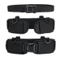 TUSHI Outdoor Tactical Belt Multifunctional Waist Seal Training Equipment Weight-Bearing Waist Seal Belt for Hiking Camping Climbing