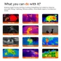 GTGUARD H3 Thermal Imaging Monocular AI Super-resolution384*288Thermal Camera Multiple Scenes Handheld IR Night Vision Goggles