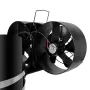 10 Blades Heat Powered Stove Fan With Cover Wall-mounted Fireplace Heat Powered Eco-Friendly Fan Portable Heater Efficient Heat