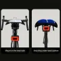 BIKIGHT Bike Radar Taillight 1500mAh Battery 7 Light Modes 3 Radar Modes Type-C Rechargeable IP64 Waterproof Bicycle Rear Light for Outdoor Cycling