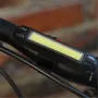 XANES 2 in 1 500LM Bicycle USB Rechargeable LED Bike Light Taillight Ultralight Warning Night