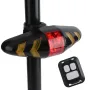 Wireless Rear Lamp Smart Bike Taillight Remote Turn Signal Lights Bicycle LED Taillight Easily Installation Personal Bicycle Part