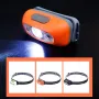 Lampu Depan Penginderaan Cerdas Luar Ruangan Pengisian Daya USB Lampu Depan Botak Kuat LED Memancing Malam Lampu Lari Malam Portabel