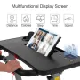 [USA Direct] FYC JK-1608-2 Folding Treadmill 2.5HP Motor 12km/h Max Speed 120kg Weight Capacity Remote Control LED Display Installation-free Running Fitness for Home Gym Workouts