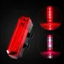 5LED Mountain Road Bicycle Taillight Cycling Equipment Night Riding Warning Light USB Charging Bike Taillight