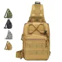 Riñonera táctica militar 600D Oxford, impermeable, EDC Molle, con múltiples bolsillos y cremallera, para acampar al aire libre y senderismo.