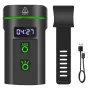 1800Lm Super Brightness Bike Headlight 5000mAh High Capacity Power Bank Dual Distance Beam Design IP66 Waterproof Type-C Fast Charge Easy to Install Bicycle Front Light Flashlight for Electric Bike Electric Scooter