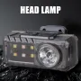 LED COB Headlamp USB Rechargeable Head Torch Outdoor Cycling Adventure Fishing Flashlight Bike Headlight